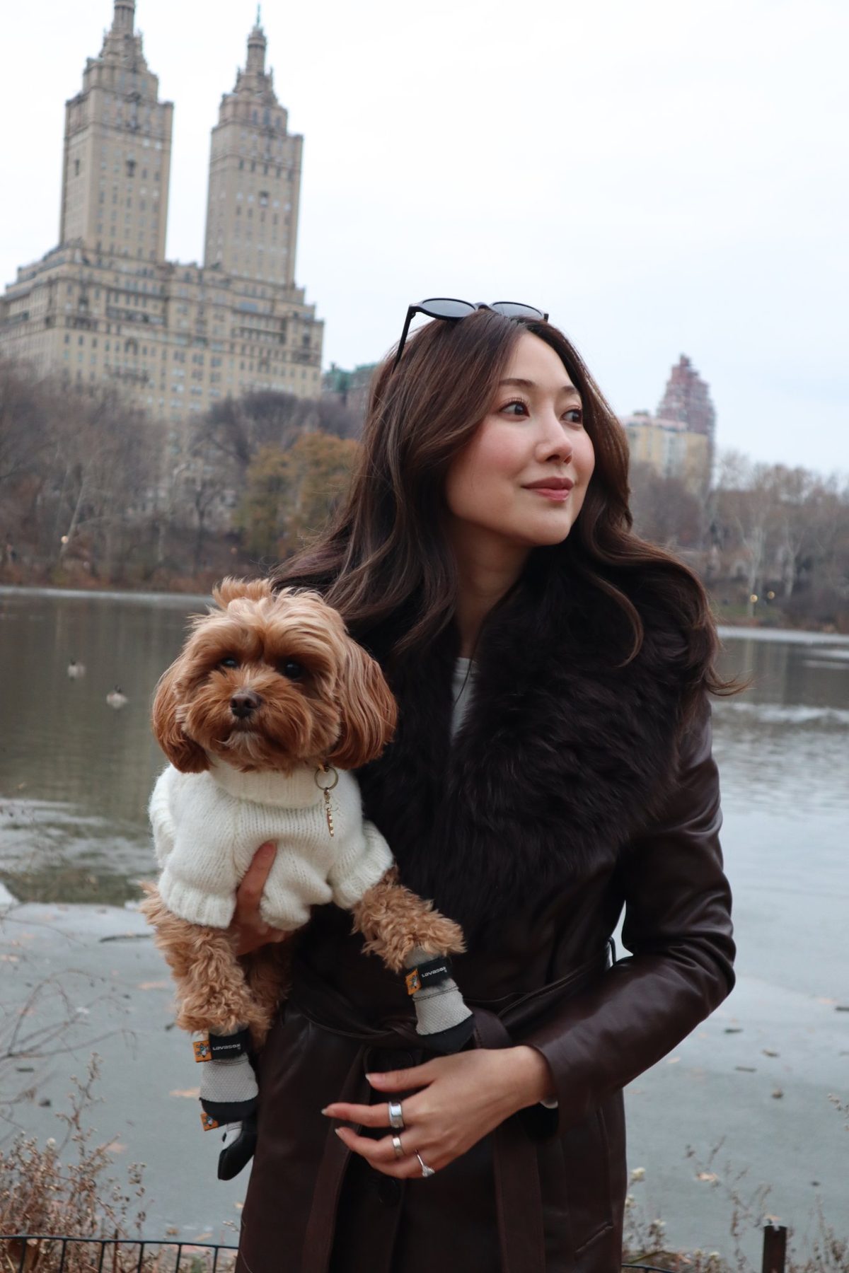 Alessa and Pennie in Central Park